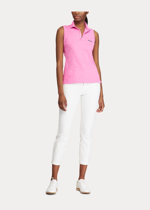 Camisa Polo Ralph Lauren Mujer Rosas - Performance Golf - GTPIB6105